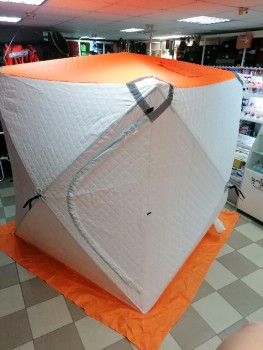 Палатка трехслойная куб 1.8*1.8 h2м